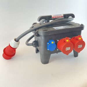 Stromverteiler 6-fach, 4x16A, 2x32A, 3x 230V, 2x 400V